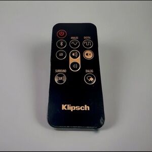 Remote Control For Klipsch Sound Bar Speaker RSB-3 R-4B RSB-8 - Genuine OEM